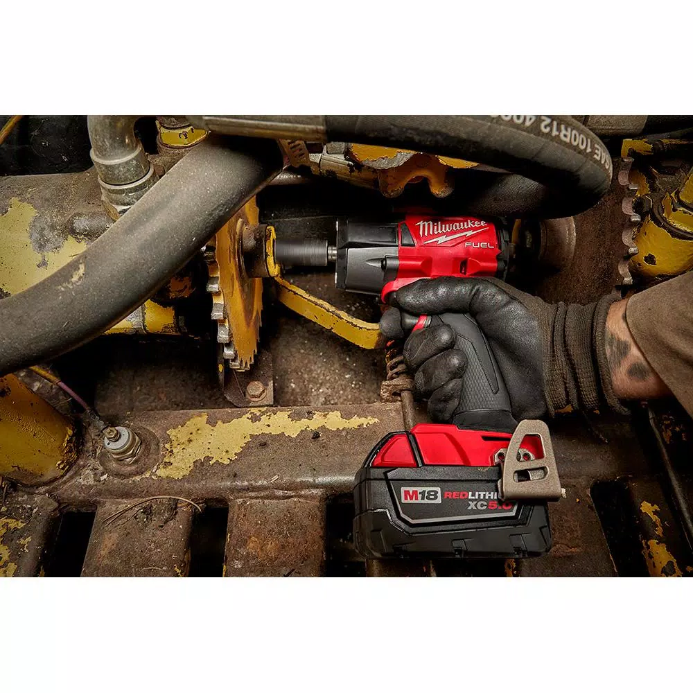 Flash Sale 🔥 Impact 🔧 Wrenches Milwaukee M18 FUEL Gen-2 18-Volt Lithium-Ion Brushless Cordless Mid Torque 1/2 In. Impact 🔧 Wrench W/Friction Ring (Tool-Only) 🎉 - Image 10