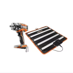Buy 👏 Impact 🔧 Wrenches RIDGID 18-Volt Lithium-Ion Brushless Cordless OCTANE 1/2 In. Impact 🔧 Wrench And LED Mat Light Kit (Tools Only) 🎁