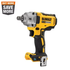Cheapest 🧨 Impact 🔧 Wrenches DEWALT 20-Volt MAX XR Cordless Brushless 1/2 In. Mid-Range Impact 🔧 Wrench With Detent Pin Anvil & Tool Connect (Tool-Only) 🔥