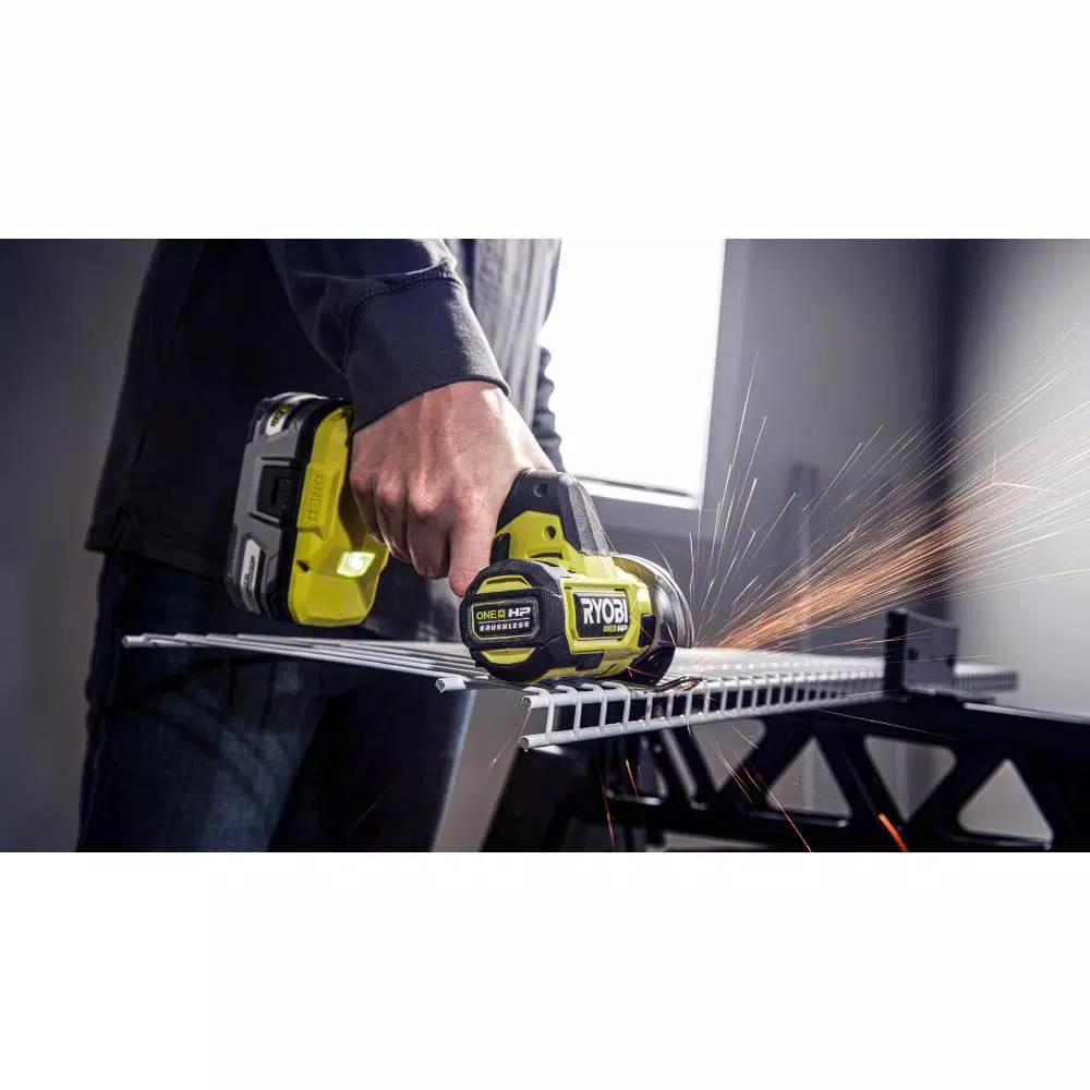 Discount 🔥 Impact 🔧 Wrenches RYOBI ONE+ HP 18V Brushless Cordless Compact 3/8 In. Impact 🔧 Wrench And Compact Cut-Off Tool (Tools Only) 🔔 - Image 10