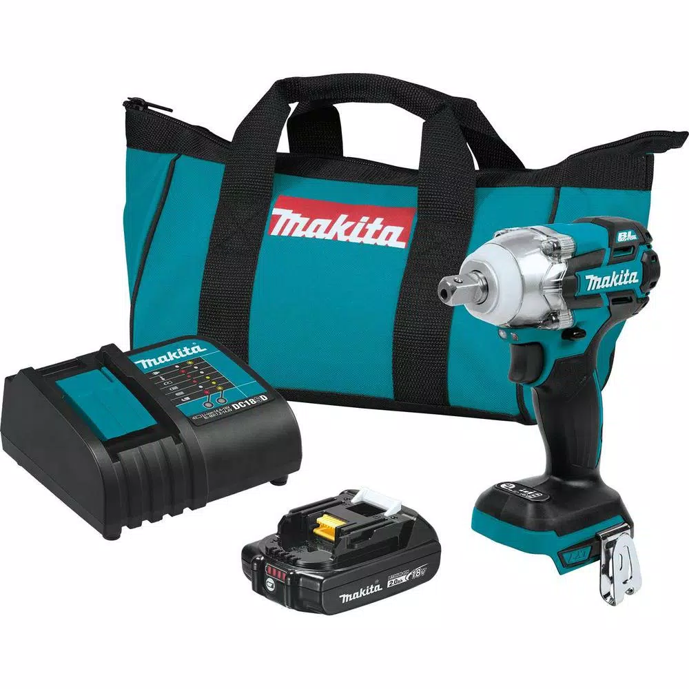 New 🎁 Impact 🔧 Wrenches Makita 18-Volt LXT Compact Brushless 1/2 In. 3-Speed Impact 🔧 Wrench Kit With Bonus 18-Volt LXT Cordless L.E.D. Flashlight ❤️