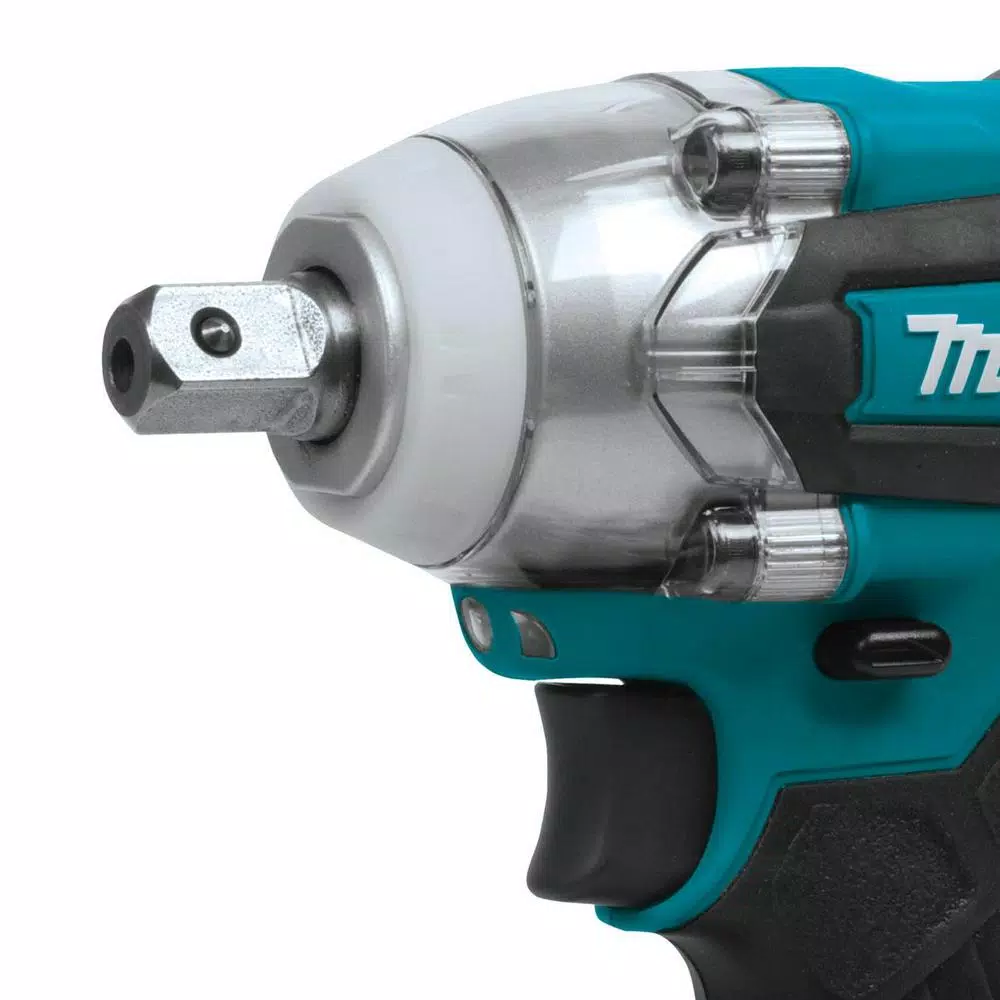 New 🎁 Impact 🔧 Wrenches Makita 18-Volt LXT Compact Brushless 1/2 In. 3-Speed Impact 🔧 Wrench Kit With Bonus 18-Volt LXT Cordless L.E.D. Flashlight ❤️ - Image 11