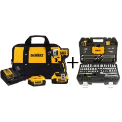 Top 10 👏 Impact 🔧 Wrenches DEWALT 20-Volt MAX XR Cordless Brushless 3/8 In. Compact Impact 🔧 Wrench, (2) 20-Volt 4.0Ah Batteries & Mech Tool Set (142-Piece) 🥰