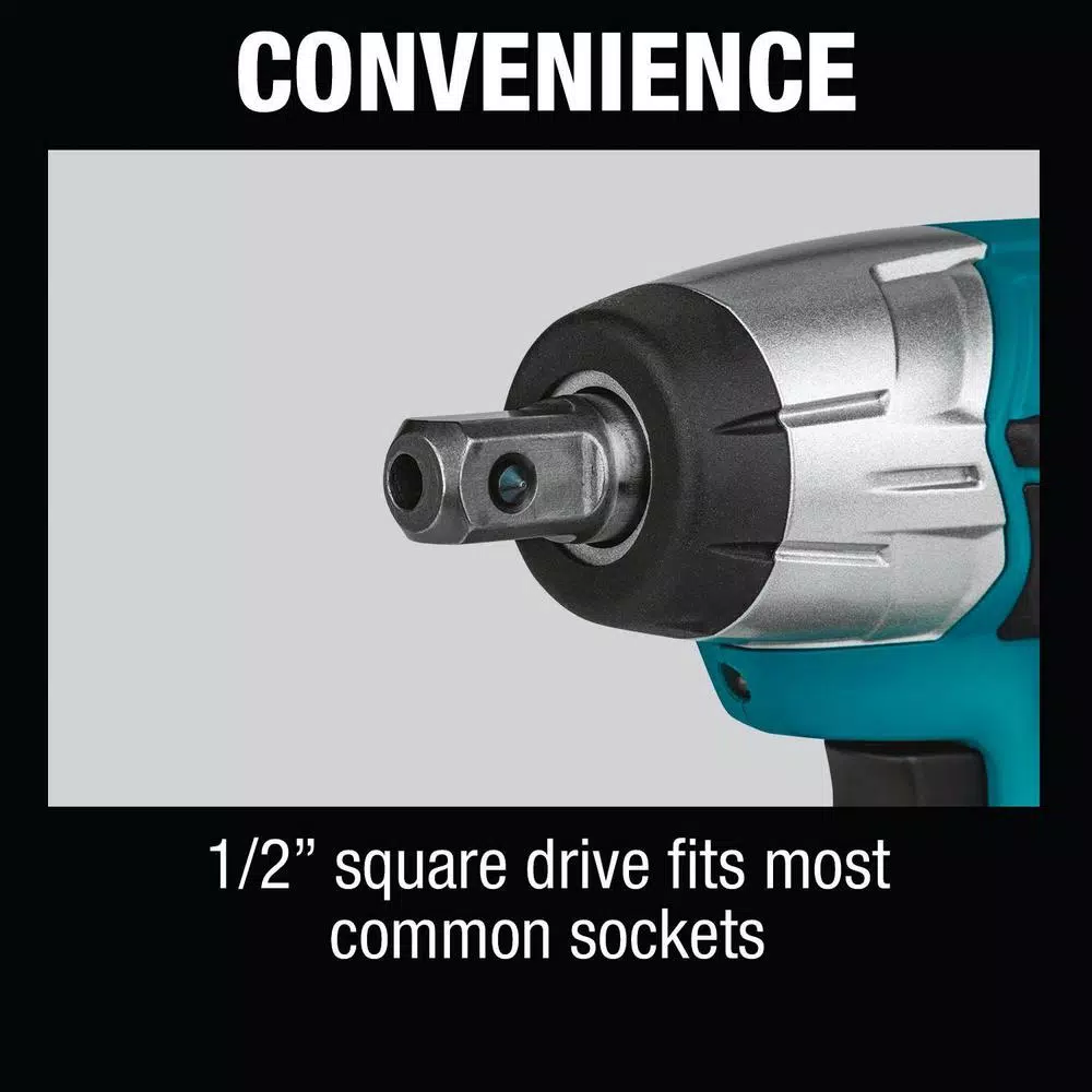 Best Sale π Impact π§ Wrenches Makita 12-Volt Max CXT Lithium-Ion Cordless 1/2 In. Sq. Drive Impact π§ Wrench, Tool Only π - Image 5