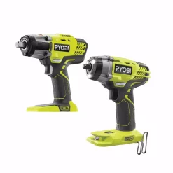 Cheap 💯 Impact 🔧 Wrenches RYOBI 18-Volt ONE+ Lithium-Ion Cordless 3-Speed 1/2 In. Impact 🔧 Wrench And 3/8 In. 3-Speed Impact 🔧 Wrench (Tools Only) 🛒