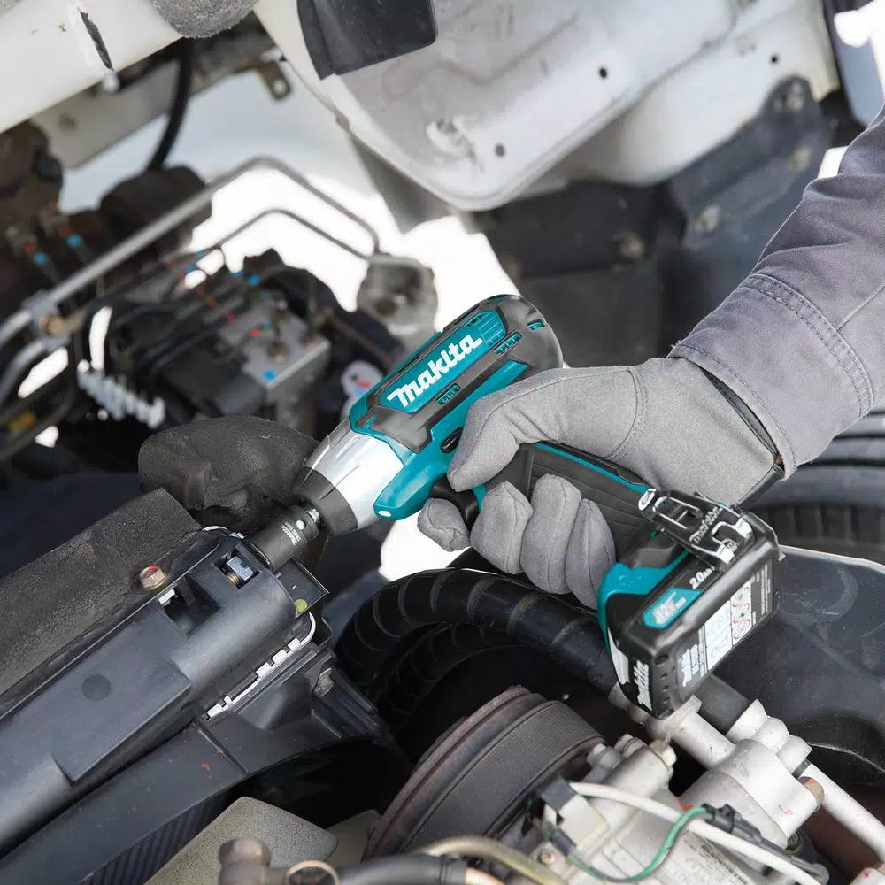 Budget ✨ Impact 🔧 Wrenches Makita 12-Volt MAX CXT Lithium-Ion Cordless 3/8 In. Square Drive Impact 🔧 Wrench Kit 🥰 - Image 8
