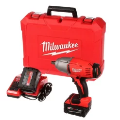 Brand new 🤩 Impact 🔧 Wrenches Milwaukee M18 1/2 In. 18-Volt Lithium-Ion Cordless Impact 🔧 Wrench W/Friction Ring Kit W/(2) 3.0 Ah Batteries Charger And Hard Case 🔔