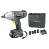 Buy ❤️ Impact 🔧 Wrenches Genesis 20-Volt Lithium-Ion Impact 🔧 Wrench Kit With LED Work Light And Removable Battery, Charger, 4-Piece Socket Set And Case 🎉