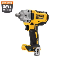 Discount 🎉 Impact 🔧 Wrenches DEWALT 20-Volt MAX XR Cordless Brushless 1/2 In. Mid-Range Impact 🔧 Wrench With Hog Ring Anvil & Tool Connect (Tool-Only) 💯