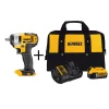 Buy 🥰 Impact 🔧 Wrenches DEWALT 20-Volt MAX Cordless 3/8 In. Impact 🔧 Wrench Kit With Hog Ring, (1) 20-Volt 5.0Ah Battery & Charger 🎉