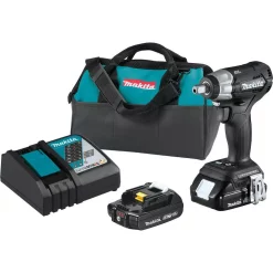 New ✔️ Impact 🔧 Wrenches Makita 18-Volt LXT Lithium-Ion Sub-Compact Brushless Cordless 1/2 In. Square Drive Impact 🔧 Wrench Kit 🔥