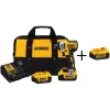 Top 10 ✨ Impact 🔧 Wrenches DEWALT 20-Volt MAX XR Cordless Brushless 3/8 In. Compact Impact 🔧 Wrench, (2) 20-Volt 4.0Ah Batteries & (1) 20-Volt 5.0Ah Battery 🌟