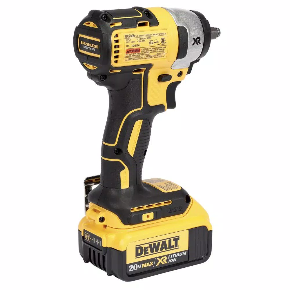 Top 10 ✨ Impact 🔧 Wrenches DEWALT 20-Volt MAX XR Cordless Brushless 3/8 In. Compact Impact 🔧 Wrench, (2) 20-Volt 4.0Ah Batteries & (1) 20-Volt 5.0Ah Battery 🌟 - Image 14