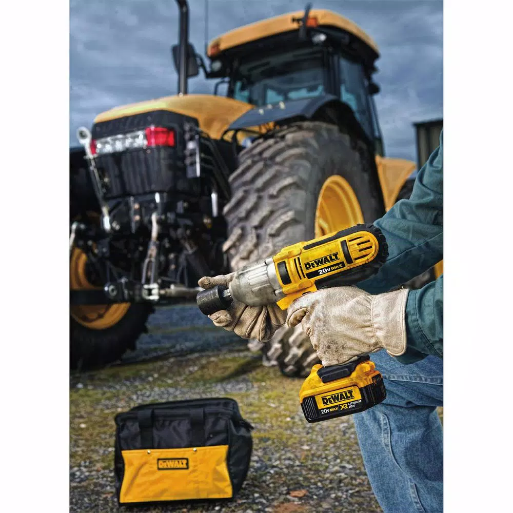 Promo 🔔 Impact 🔧 Wrenches DEWALT 20-Volt MAX Cordless 1/2 In. High Torque Impact 🔧 Wrench With Detent Pin, (2) 20-Volt 4.0Ah & (1) 20-Volt 5.0Ah Batteries 😍 - Image 6