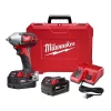 Brand new ⌛ Impact 🔧 Wrenches Milwaukee M18 18-Volt Lithium-Ion Cordless 3/8 In. Impact 🔧 Wrench W/ Friction Ring Kit W/(2) 3.0Ah Batteries, Charger, Hard Case ✔️