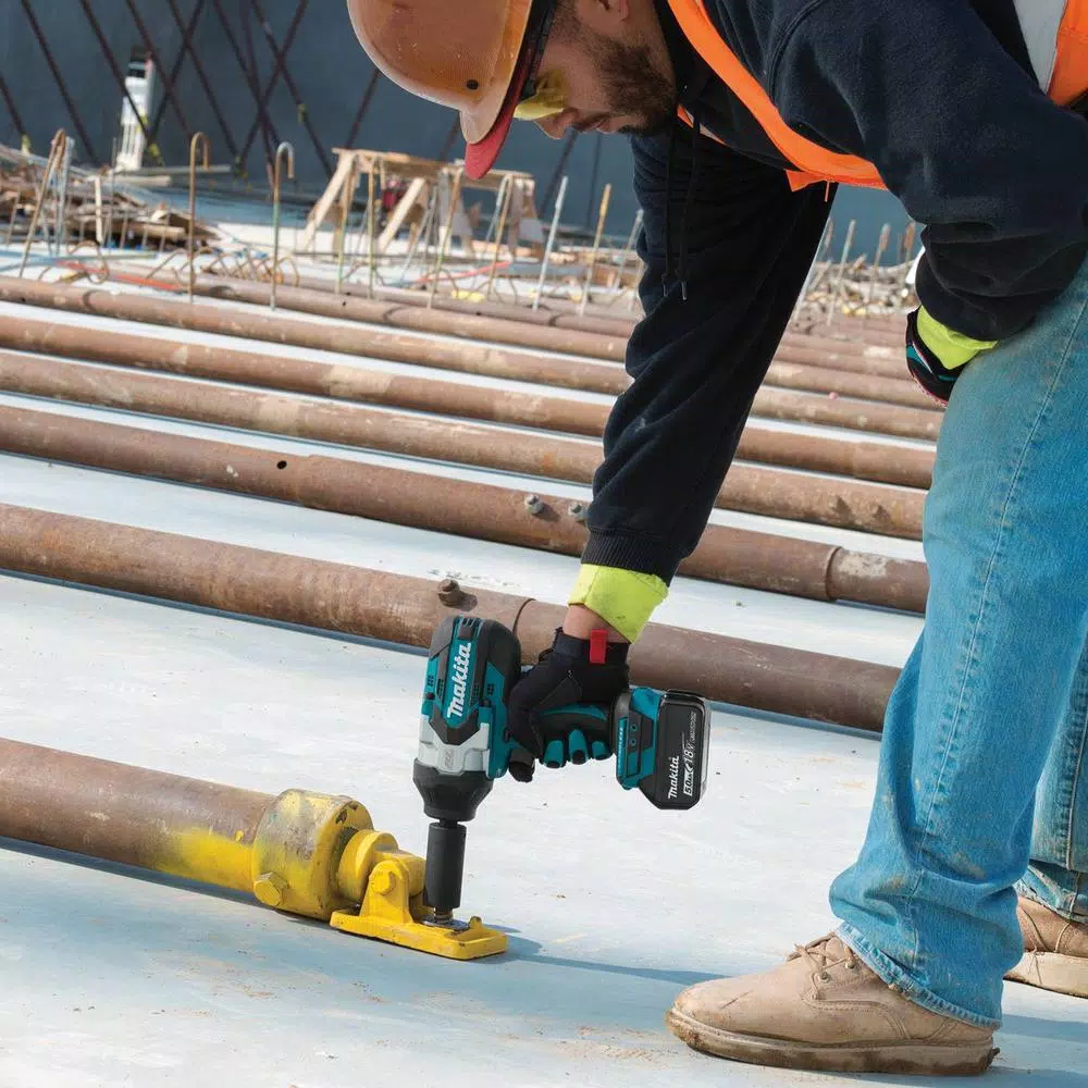 Top 10 โ Impact ๐ง Wrenches Makita 18V LXT Brushless High Torque 1/2 In. Sq. Drive Impact ๐ง Wrench Kit With Bonus 14 Pc. 1/2 In. Drive Deep Well Socket Set ๐ฅฐ - Image 4