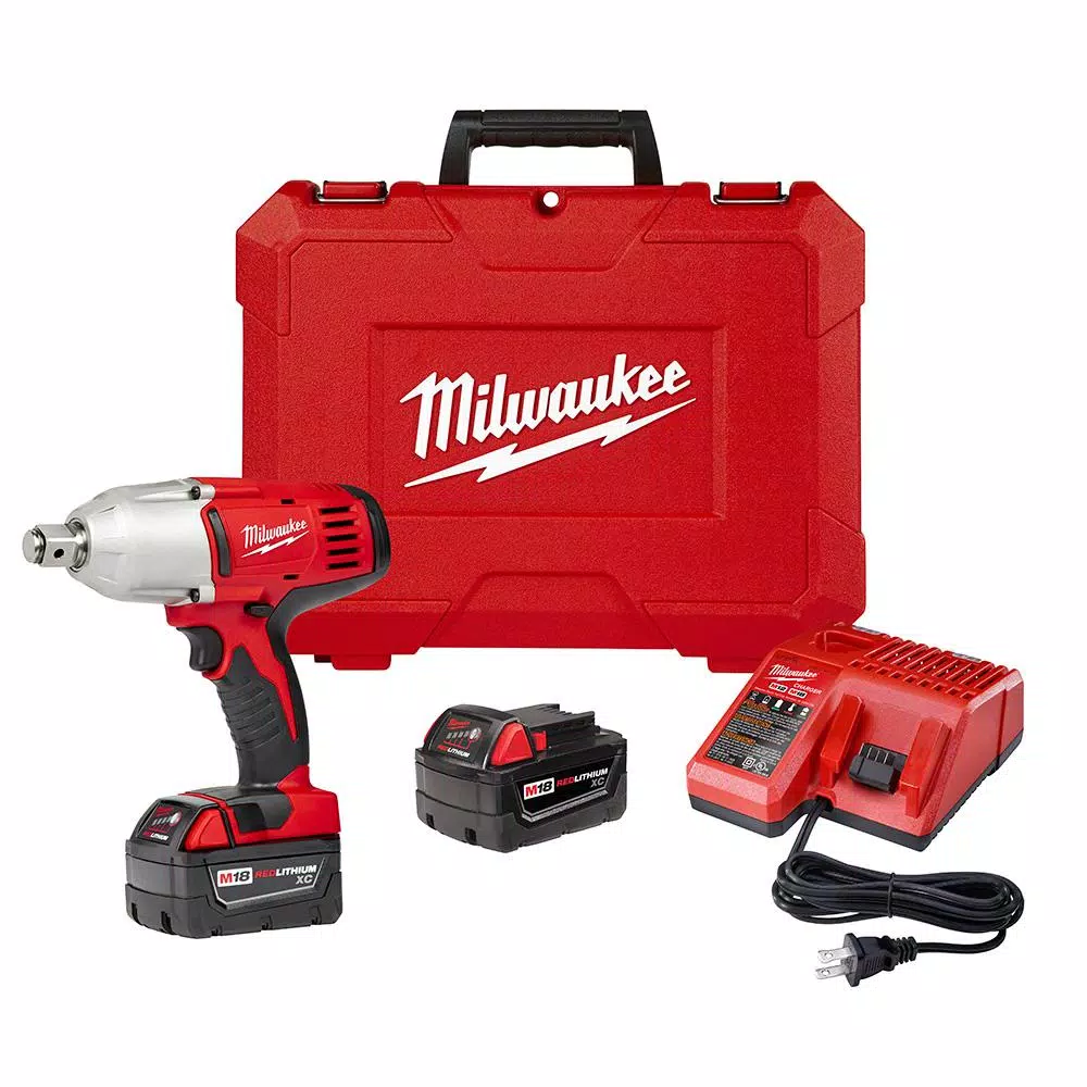 Brand new ๐ Impact ๐ง Wrenches Milwaukee M18 18-Volt Lithium-Ion Cordless 3/4 In. Impact ๐ง Wrench W/ Friction Ring W/(2) 3.0Ah Batteries, Charger, Hard Case ๐