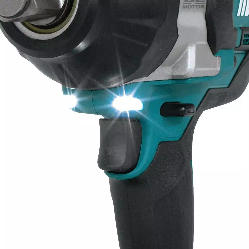 Outlet π₯ Impact π§ Wrenches Makita 18-Volt LXT Lithium-Ion Brushless Cordless High Torque 1/2 In. Square Drive Impact π§ Wrench W/ (2) Batteries 5.0Ah, Bag π - Image 4