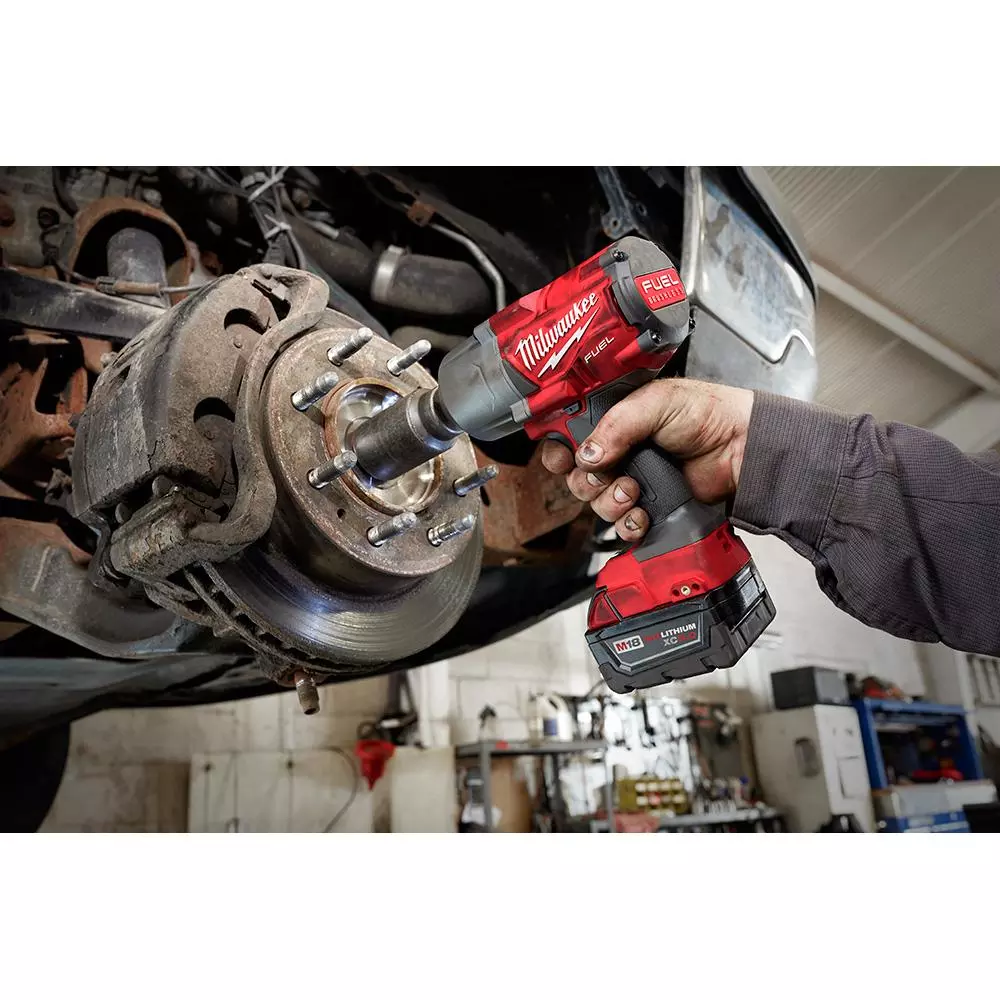 Best Sale โ๏ธ Impact ๐ง Wrenches Milwaukee M18 FUEL 18-Volt Lithium-Ion Brushless Cordless 1/2 In. Impact ๐ง Wrench With Standard And Extended Anvil (Tool-Only) โจ - Image 8