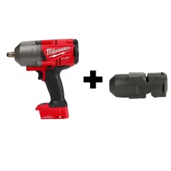 Top 10 🎉 Impact 🔧 Wrenches Milwaukee M18 FUEL ONE-KEY 18-Volt Lithium-Ion Brushless Cordless 1/2 In. Impact 🔧 Wrench With Friction Ring With Protective Boot 🔔