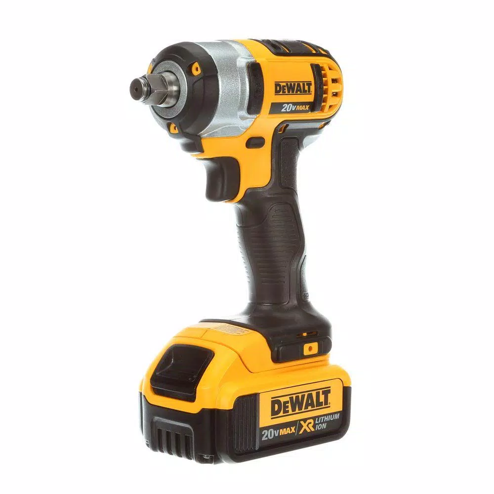 Best deal 🔥 Impact 🔧 Wrenches DEWALT 20-Volt MAX Cordless 1/2 In. Impact 🔧 Wrench Kit With Hog Ring, (2) 20-Volt 4.0Ah Batteries & Charger ❤️ - Image 7