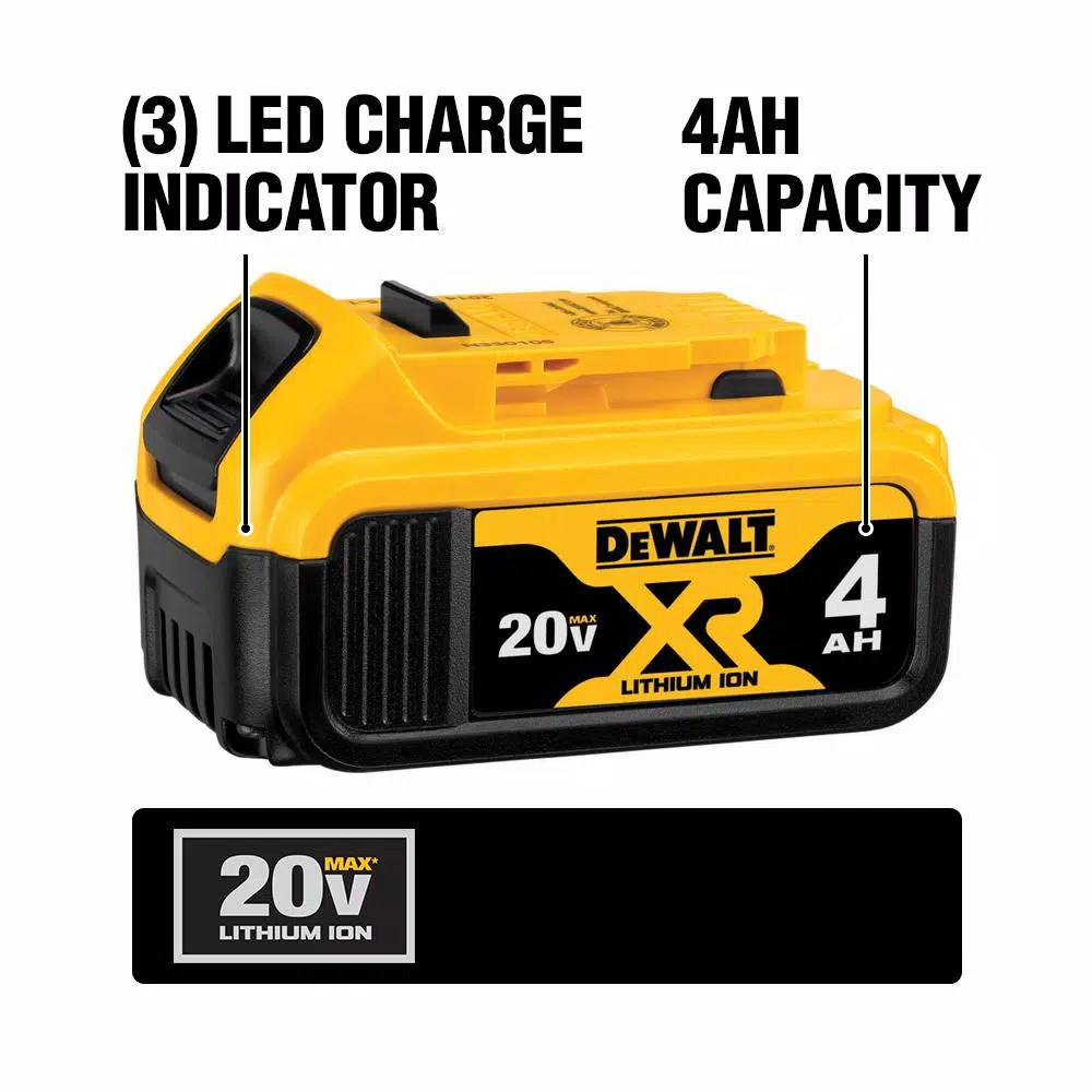 Top 10 🎁 Impact 🔧 Wrenches DEWALT 20-Volt MAX XR Cordless Brushless 1/2 In. High Torque Impact 🔧 Wrench With Detent Pin Anvil, (1) 20-Volt 4.0Ah Battery 🌟 - Image 4