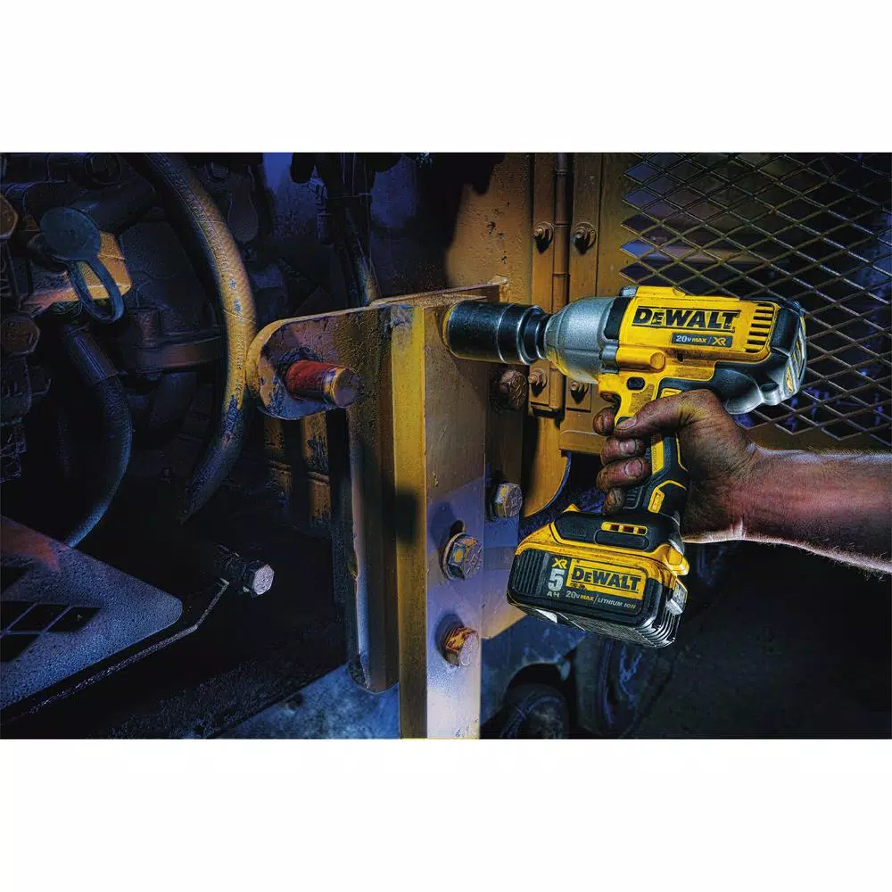 Top 10 🎁 Impact 🔧 Wrenches DEWALT 20-Volt MAX XR Cordless Brushless 1/2 In. High Torque Impact 🔧 Wrench With Detent Pin Anvil, (1) 20-Volt 4.0Ah Battery 🌟 - Image 12