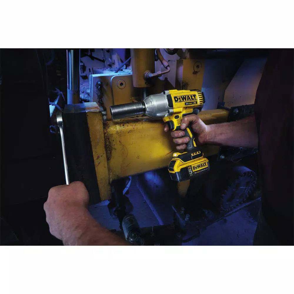 Top 10 🎁 Impact 🔧 Wrenches DEWALT 20-Volt MAX XR Cordless Brushless 1/2 In. High Torque Impact 🔧 Wrench With Detent Pin Anvil, (1) 20-Volt 4.0Ah Battery 🌟 - Image 14