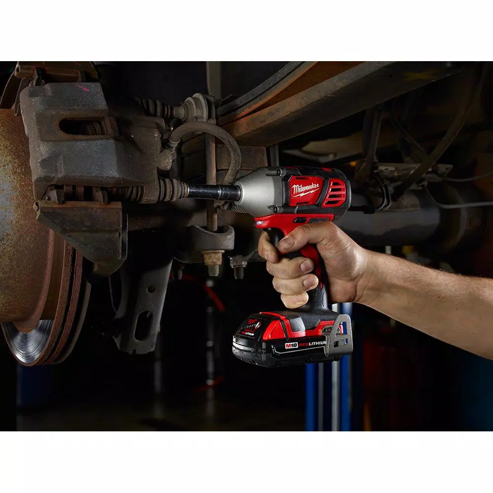 Cheapest ๐ Impact ๐ง Wrenches Milwaukee M18 18-Volt Lithium-Ion Cordless 3/8 In. Impact ๐ง Wrench W/ Friction Ring W/ M18 Starter Kit (1) 5.0Ah Battery & Charger ๐คฉ - Image 10