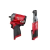 Top 10 🔥 Impact 🔧 Wrenches Milwaukee M12 FUEL 12-Volt Lithium-Ion Brushless Cordless Stubby 3/8 In. Impact 🔧 Wrench And Ratchet Kit (Tool-Only Kit) 🤩