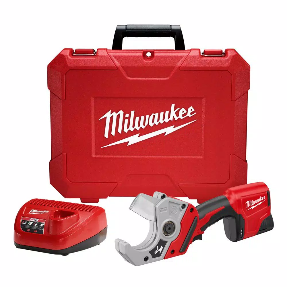 Top 10 โ๏ธ Power Cutting Tools Milwaukee M12 12-Volt Lithium-Ion Cordless PVC Shear Kit W/ M12 HACKZALL Reciprocating Saw ๐ - Image 2