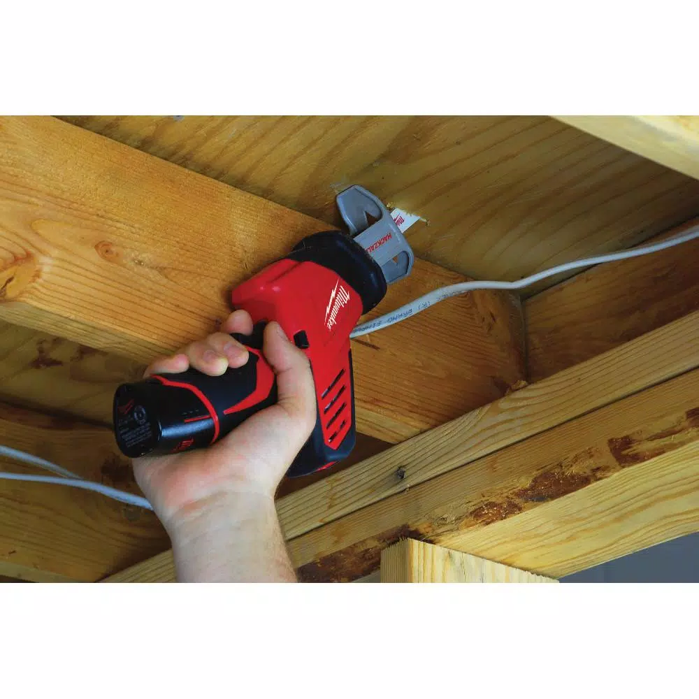 Top 10 โ๏ธ Power Cutting Tools Milwaukee M12 12-Volt Lithium-Ion Cordless PVC Shear Kit W/ M12 HACKZALL Reciprocating Saw ๐ - Image 8