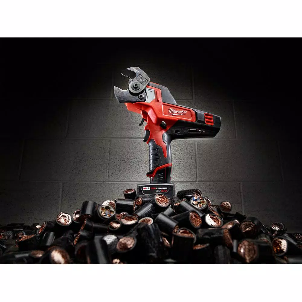 Promo ๐ Power Cutting Tools Milwaukee M12 12-Volt Lithium-Ion Cordless 600 MCM Cable Cutter Kit With One 3.0Ah Battery, Charger And Hard Case ๐งจ - Image 8