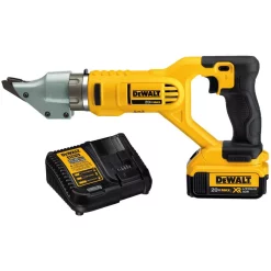 Outlet 🛒 Power Cutting Tools DEWALT 20-Volt MAX Cordless 14-Gauge Swivel Head Double Cut Shears With (2) 20-Volt Batteries 4.0Ah & Charger 🛒