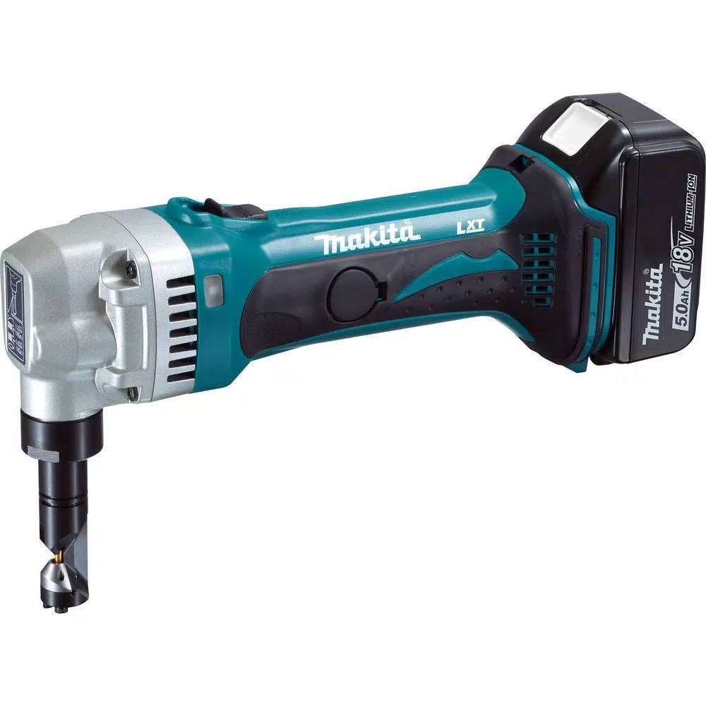 Promo ๐ Power Cutting Tools Makita 18-Volt 5.0Ah LXT Lithium-Ion Cordless 16-Gauge Nibbler Kit ๐ฅฐ - Image 3