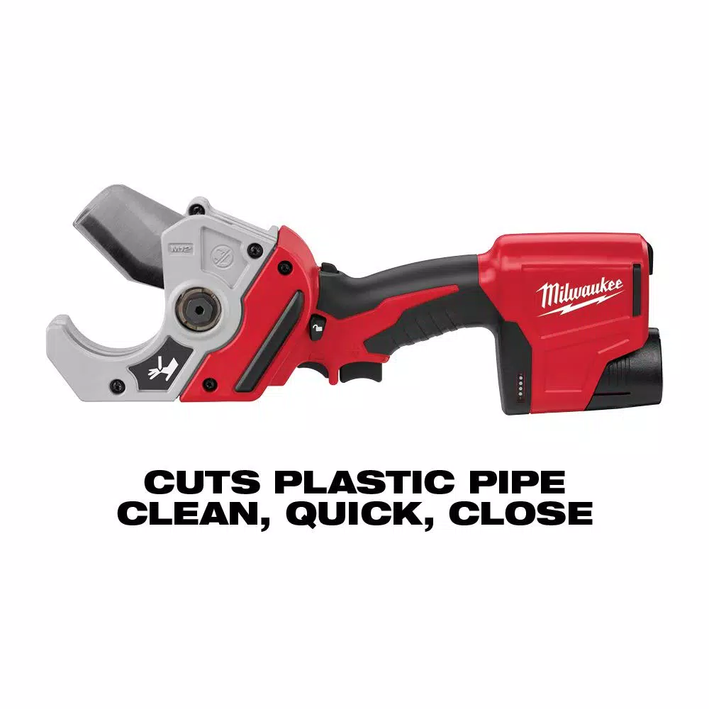 New ๐คฉ Power Cutting Tools Milwaukee M12 12-Volt Lithium-Ion Cordless PVC Pipe Shear (Tool-Only) ๐ - Image 5