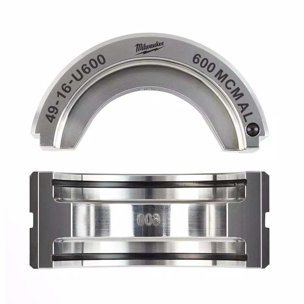 Coupon 😍 Power Crimpers Milwaukee 600 MCM Aluminum 6T U Style Die 😍