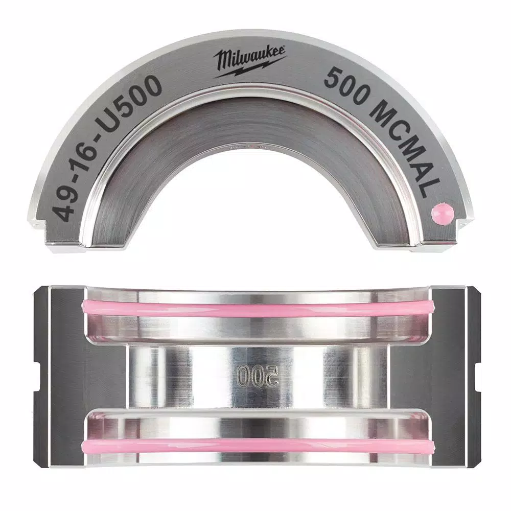 New 🤩 Power Crimpers Milwaukee 500 MCM Aluminum 6T U Style Die ✨