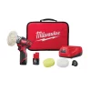 Best Pirce 🤩 Polishers Milwaukee M12 12-Volt Lithium-Ion Cordless Variable Speed Polisher/Sander Kit W/(2) 1.5Ah Battery, Accessories, Charger & Tool Bag ✨