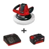Flash Sale ✨ Polishers Einhell PXC 18-Volt Cordless 10 In. 2,500-RPM Large Random Orbit Rotary Buffer / Polisher Kit (w/ 3.0-Ah Battery + Fast Charger) 💯