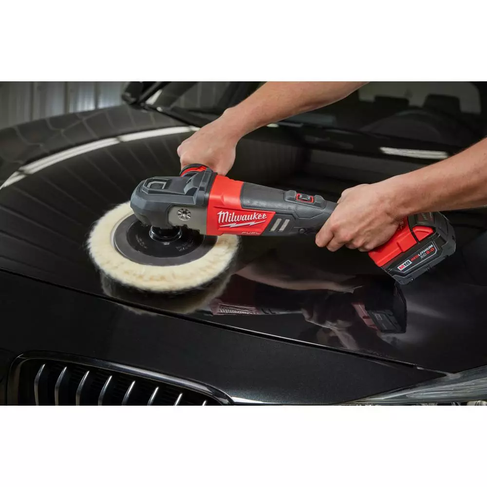 Budget 🔥 Impact 🔧 Wrenches Milwaukee M18 FUEL 18-Volt Lithium-Ion Brushless Cordless 1/2 In. Impact 🔧 Wrench With Friction Ring & 7 In. Variable Speed Polisher 🤩 - Image 10
