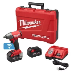 Cheapest ✔️ Impact 🔧 Wrenches Milwaukee M18 FUEL ONE-KEY 18-Volt Lithium-Ion Brushless Cordless 1/2 In. Impact 🔧 Wrench W/ Pin Detent Kit w/(2)5.0Ah Batteries 🛒