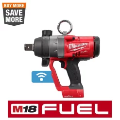 New ๐คฉ Impact ๐ง Wrenches Milwaukee M18 ONE-KEY FUEL 18-Volt Lithium-Ion Brushless Cordless 1 In. Impact ๐ง Wrench With Friction Ring (Tool-Only) โ๏ธ