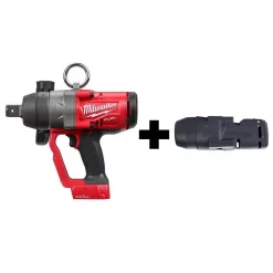 Cheapest 🥰 Impact 🔧 Wrenches Milwaukee M18 ONE-KEY FUEL 18-Volt Lithium-Ion Brushless Cordless 1 In. Impact 🔧 Wrench With Friction Ring With Protective Boot ✔️