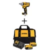 Wholesale 👏 Impact 🔧 Wrenches DEWALT 20-Volt MAX XR Cordless Brushless 1/2 In. Mid-Range Impact 🔧 Wrench Detent Pin, (2) 20-Volt 5.0Ah Batteries & Charger 💯