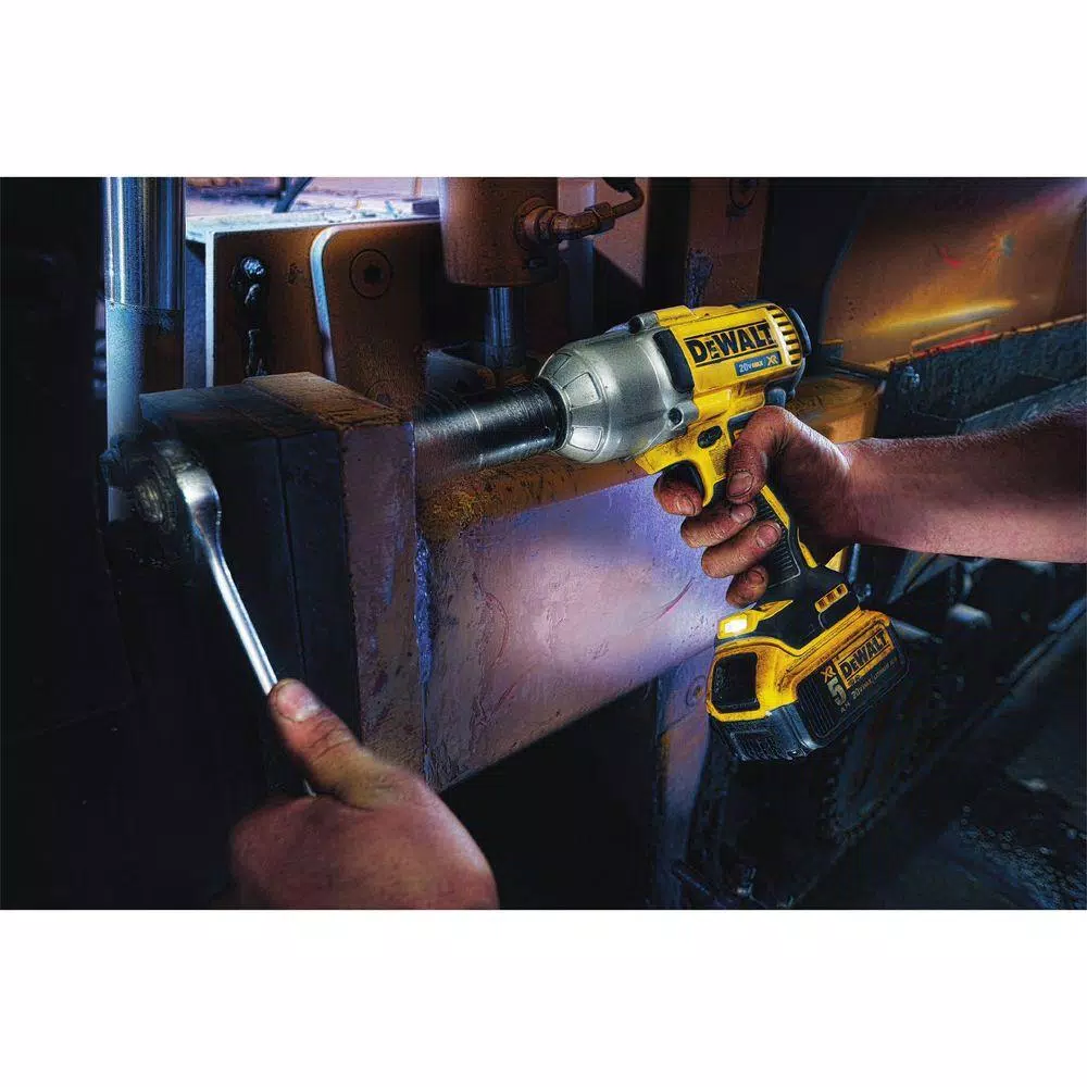 Cheapest โจ Impact ๐ง Wrenches DEWALT 20-Volt MAX XR Cordless Brushless 1/2 In. High Torque Impact ๐ง Wrench Detent Pin, (1) 20-Volt 5.0Ah Battery & Charger ๐ฏ - Image 13
